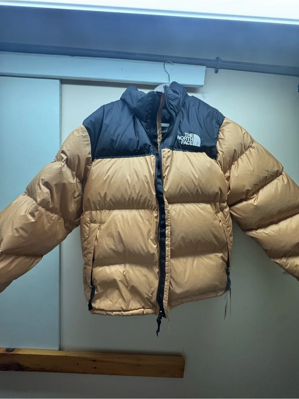The North Face Men 96 Retro Nuptse Jacket 700 Down Almond Butter NF0A3C8DKOM XL